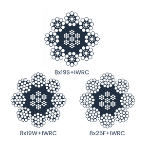 8&times;19S+IWRC Elevator Steet Wire Rope