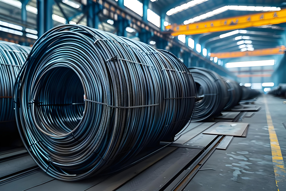 Mass Production of steel wire rope automated large-scale production compliant with ISO 9001 standards