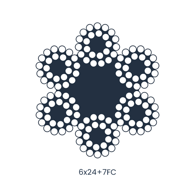 6&times;24 Steel Wire Rope