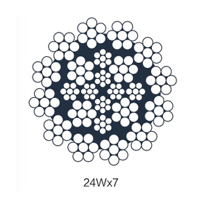 24W&times;7 Non-rotating Rope