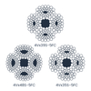 Shaped Strand Wire Ropes, 4 Strands
