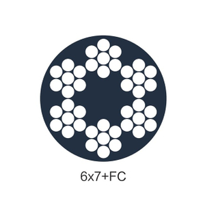 6x7+FC PVC/PP/PE/PU/PA Coated Cable
