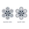 Compact Strand Wire Ropes, 6 Strands