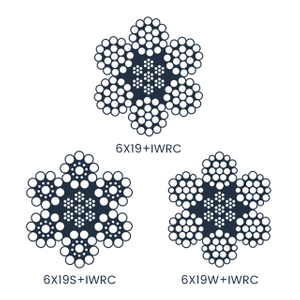 6&times;19+IWRC PVC Coated Steel Wire Rope