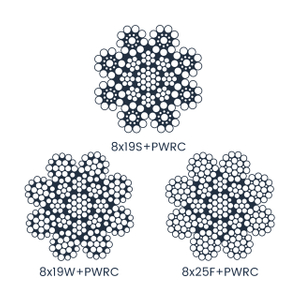 8x19S+PWRC Elevator Steet Wire Rope