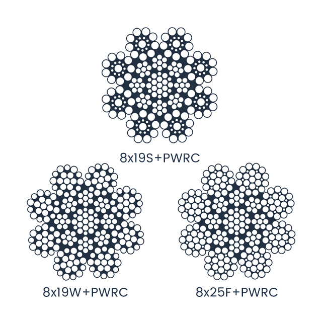 8x19S+PWRC Elevator Steet Wire Rope