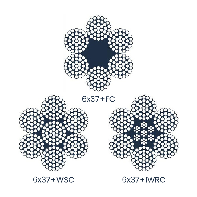 6&times;37 Steel Wire Rope